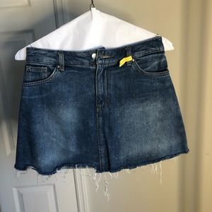 Jean skirt